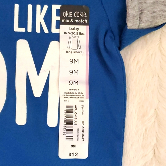 NWT Okie Dokie 9M Shirt - Picture 2 of 3